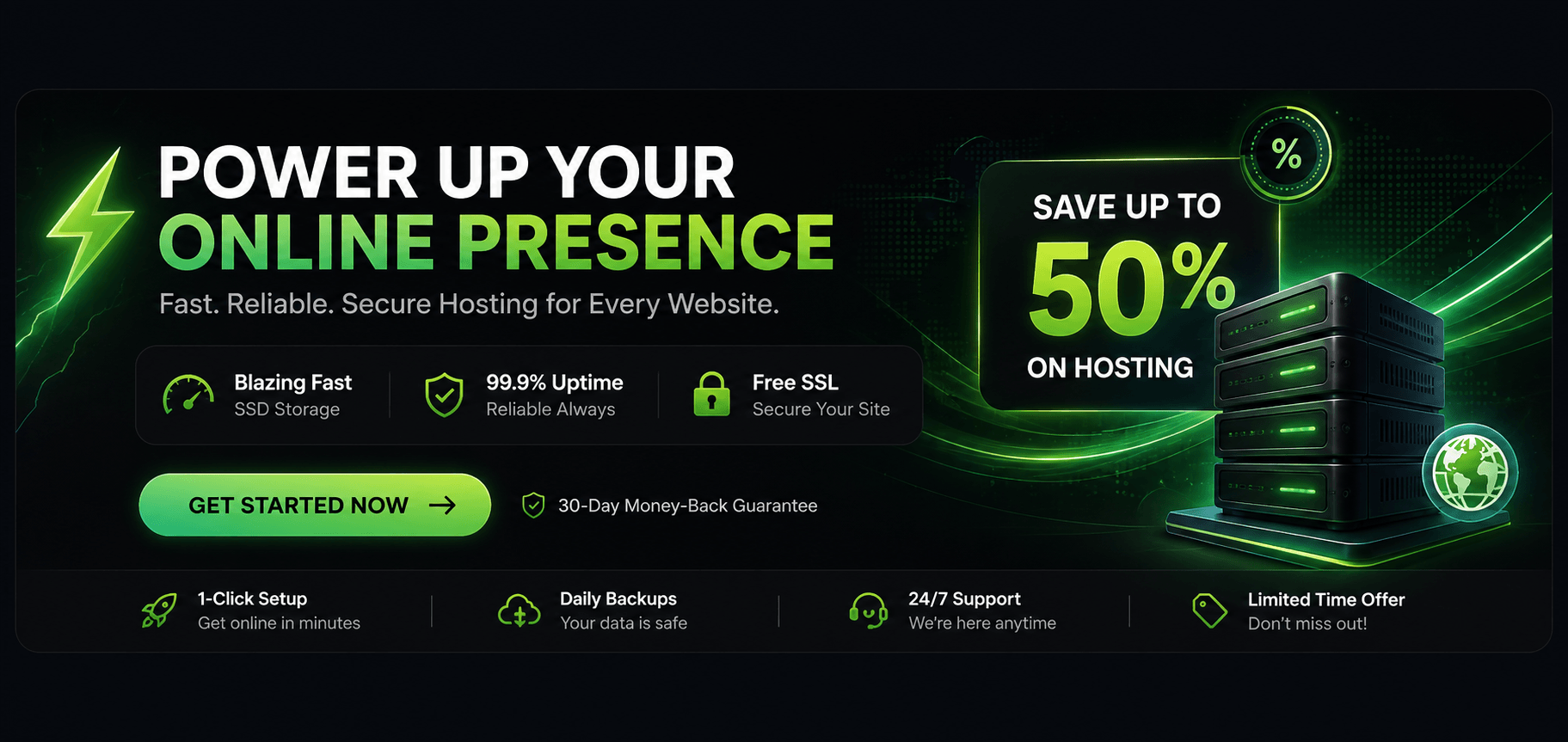 Power Up Your Online Presence - High-Speed Cloud NVMe Web Hosting